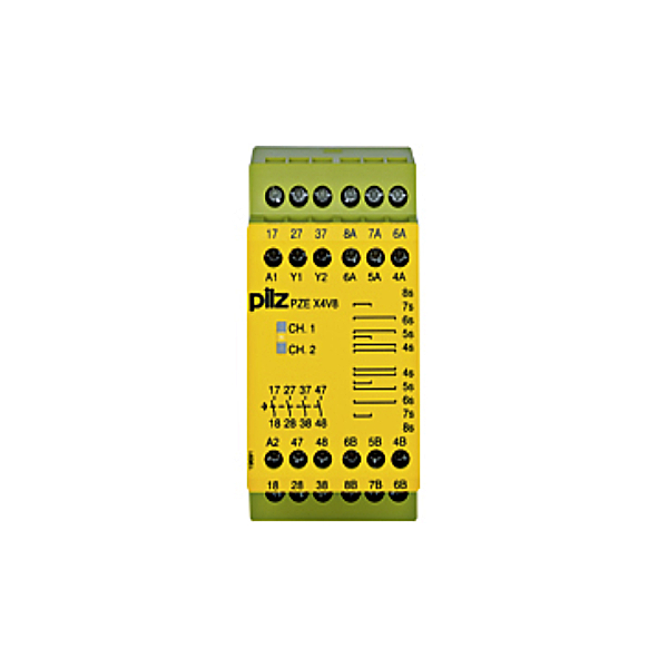 774584 New PILZ PZE X4V 8/24VDC 4n/o